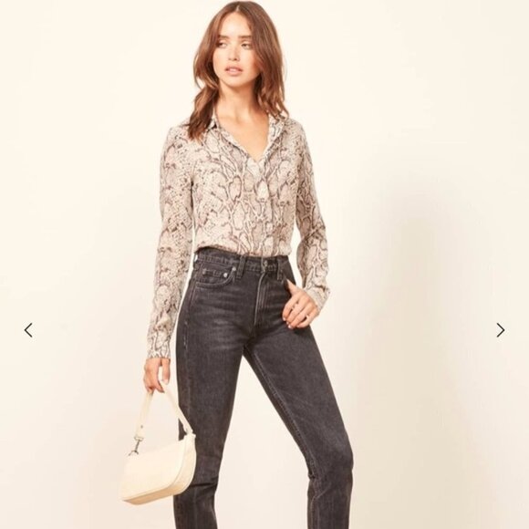 Reformation Violet in Python size S NWT - Picture 3 of 8